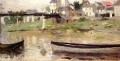 Boote auf der Seine Berthe Morisot